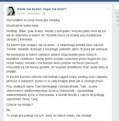 I.....o - #!$%@? z #facebook #heheszki #takaprawda i taguje #4konserwy bo typek to mo...