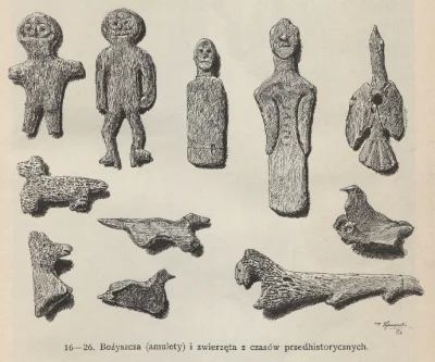 binuska - Bożyszcza - polskie amulety znalezione przez archeologów, wykonane przez pr...