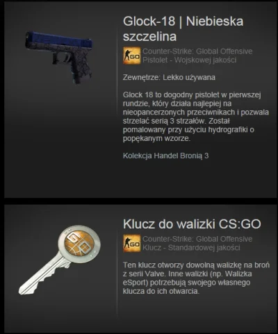 psposki - LEL

KLUCZ DO WALIZKI BREJKAŁT ZA KLUCZ CS"GO+GLOCK SZCZELINA ZA 0.6€

#psp...