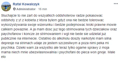 lalalaczek - Pan prezes #!$%@?ł się teraz nie na żarty, czyżby abdykował ?
#rafatus ...