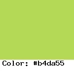 p.....y - @entrop: polecam też największego gnojka wśród kolorów: #b4da55