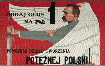 Lustrat - #polska #historia #wybory #ciekawostki
Plakat wyborczy z 1919 r.
