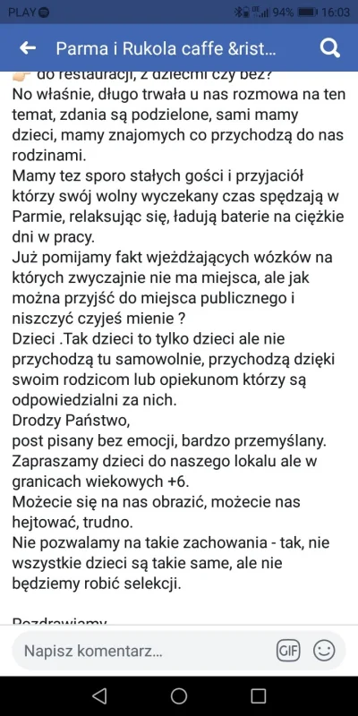 WalczeZDuchami - Polecam komentarze w pod postem Parma & Rukola na fb. #poznan #madki