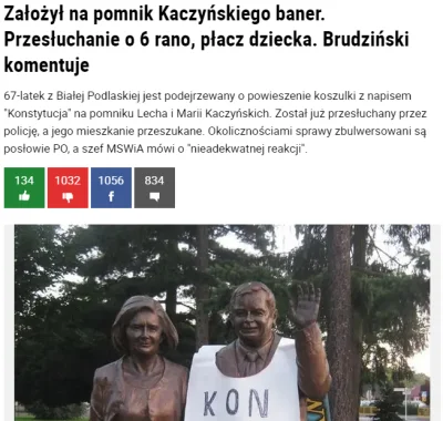 Trumanek - I po co ten szum, to tylko 40 baniek. Gdyby założył baner z napisem "konst...