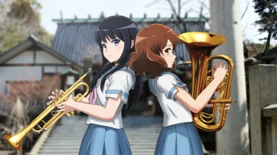 Azur88 - #randomanimeshit #anime #hibikeeuphonium #reinakousaka #kumikooumae #schoolg...