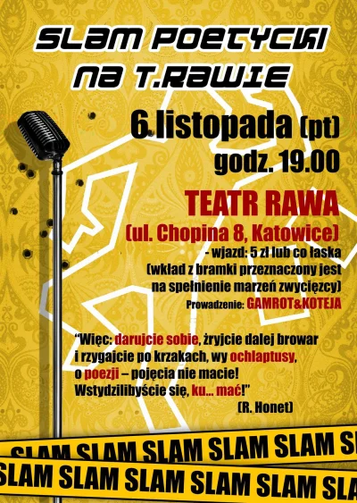 Gemmer - #katowice #kultura #standup #poezja #alkohol

Hej, może część z was uzna t...