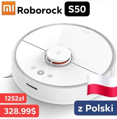 sebekss - Tylko 328.99$ [1252zł] za Xiaomi Roborock s50 z Polski❗
Lub kultowy Xiaomi...