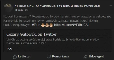 kubakabana - #f1 #kubica

A w Brazylii Massa mówi po brazylijsku #pdk ( ͡° ͜ʖ ͡°)