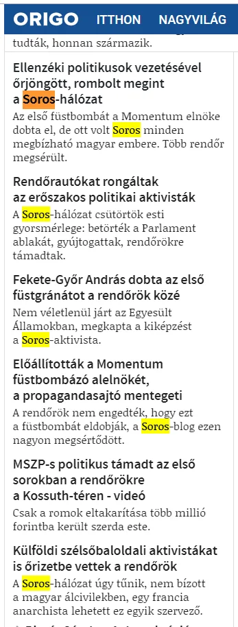 Attacarte - Z Reddita - typowy dzień w węgierskich mediach

#polityka #wegry #soros