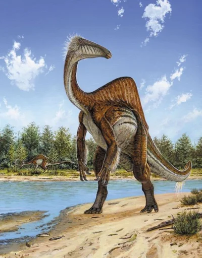 CrazyDino - Tajemniczy "strasznoręki" dinozaur z Pustyni Gobi (Mongolia), opisany w l...