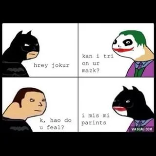 ludzik - #heheszki #batman #jokur