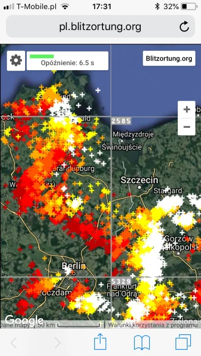 kubapolice - Te wszystkie burze omijające nizinę szczecińską to jakiś meteorologiczny...