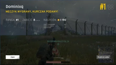 dominixq - Pierwszy chicken w zyciu ᕦ(òóˇ)ᕤ
#pubg