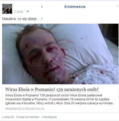 tryvial - nie ma to jak facebookowy spam 

#humor #humorobrazkowy #ebola