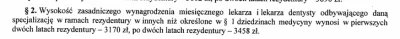 Strahl - Jakby kogoś interesowalo, to takie lekarskie bogactwo brutto płacili za pełe...