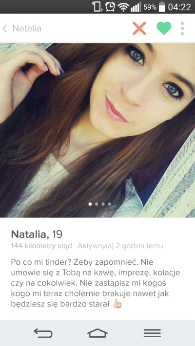 U.....0 - Wczesnie rano dostałem raka teraz chce sie wami podzielic xD #tinder