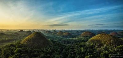 B4loco - Wzgórza Czekoladowe - pasmo wzgórz wznoszących się na filipińskiej wyspie Bo...