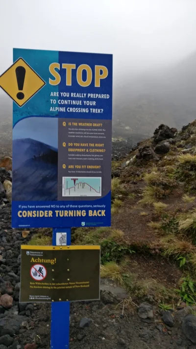 kura - @Apollo1993: Na trasie Tongariro Alpine Crossing w Nowej Zelandii - "No freedo...