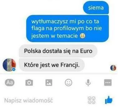 R.....e - Pytacie po co ustawia się flage #francja na profilówkę? tu macie rak argume...