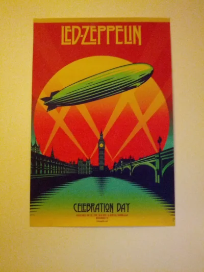 ZeppelinPL - Pół roku się zabierałem żeby powiesić plakat w pokoju. No ale już jest i...