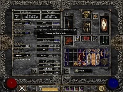 A.....r - Jeszcze żyję! Gram sobie na HC w #diablo2 na jednym prawilnym patchu 1.09d ...