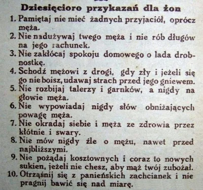 Pesa_elf - Kurła kiedyś to było. Lata 30 poradnik Katolicki i wskazówki dla #rozowepa...