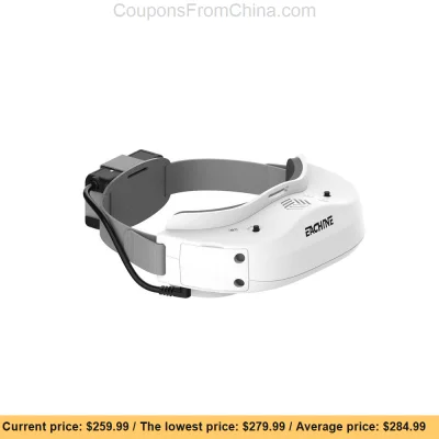 n____S - Eachine EV300D FPV Goggles - Banggood 
Cena: $259.99 (986.79 zł) + $1.30 za...