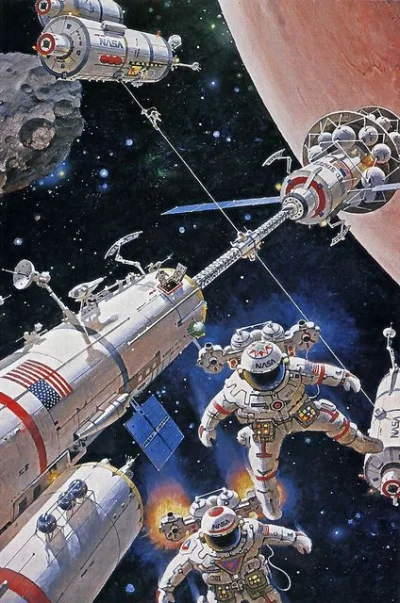 FlaszGordon - #art #scifi #kosmos #nasa #futurystka
Koncept art statku załogowego wy...