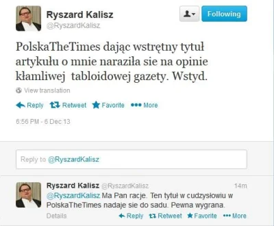 lkg1 - Rysiek Kalisz sam sobie przytakuje na twitterze.

#humor #bekazlewactwa #kalis...