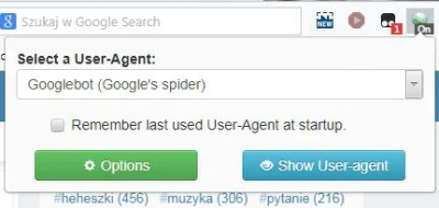xandra - @rskkk: Odpowiedź: user agent swicher, przestaw sobie na bing bot, albo goog...