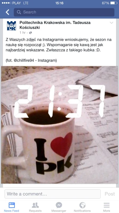 Henrar - Tymczasem na fanpage Politechniki Krakowskiej ( ͡° ͜ʖ ͡°) #heheszki #wykopob...