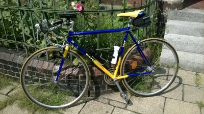pawelgk - Wczoraj zakupiłem mój pierwszy w życiu rower szosowy i boziu jakie to jest ...