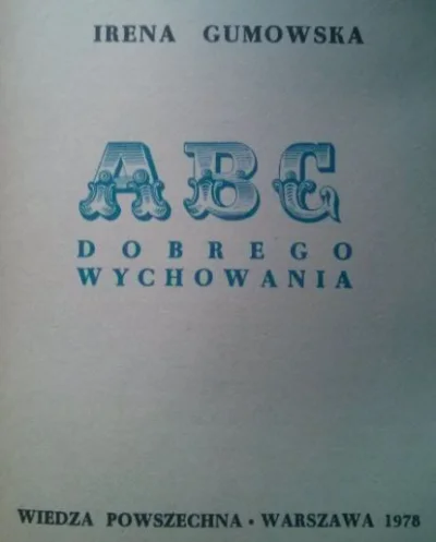ania_wu - Polecam. ABC dobrego wychowania