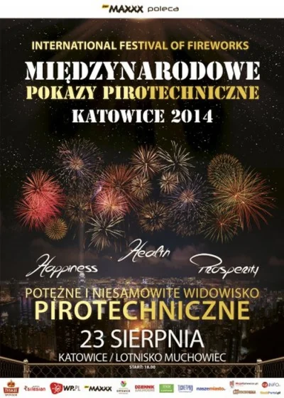 fstab - Idziecie na Międzynarodowe Pokazy Pirotechniczne? 



Data i czas: 2014-08-23...