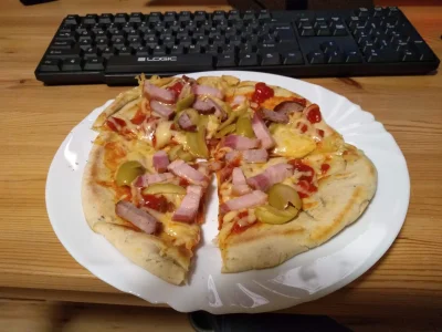 p.....s - #gastrofaza #jedzenie #pizza 

nocna pizza prosto z patelni ( ͡° ͜ʖ ͡°)