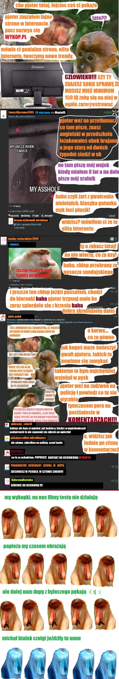 P.....a - mem z dedykacją dla wszystkich którzy mi grozili, wyzywali pod moją radosną...