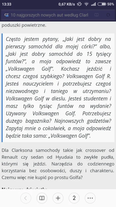 mikii77 - @AMK_1: Bierz golfa, Clarkson poleca ( ͡° ͜ʖ ͡°)