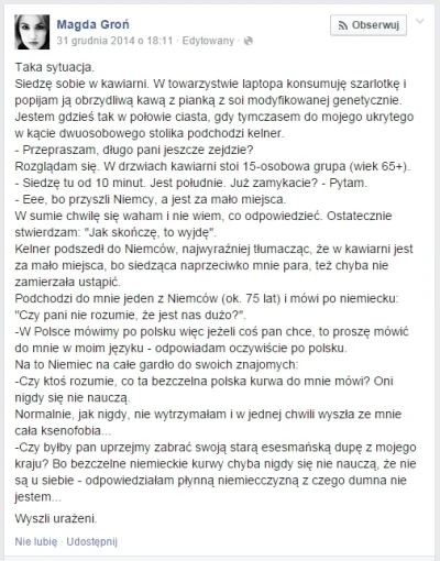 Creder - Historia prawdziwa, kilka dni temu opisana przez Magdę Groń na Facebooku. Mo...
