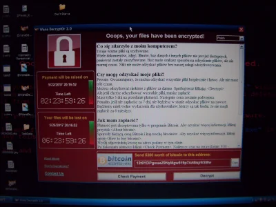 Matlaw - Gdyby ktoś był ciekaw jak wygląda #wannacry na Windowsie po polsku.
Teraz j...