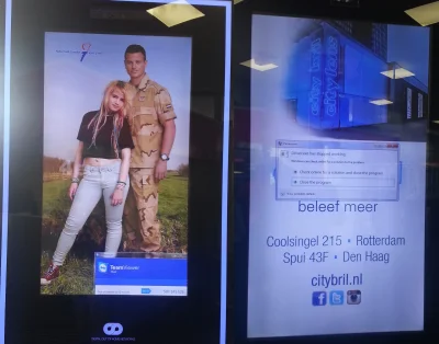 Jare_K - @mieszkaniec-wroclawia: a tutaj reklamy na dworcu w Rotterdamie. Szkoda, że ...