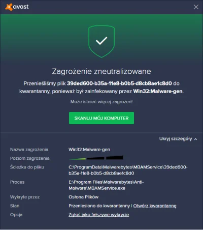 igorsped - hmmm bitwa antywirusów ? @niebezpiecznik-pl 

#informatyka #malwarebytes...