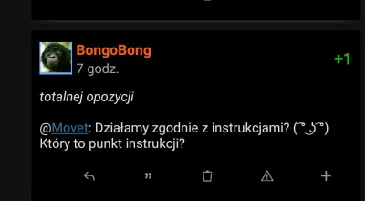 Movet - @BongoBong a ta zasada działa też w drugą stronę? Nie popierasz tego, co robi...