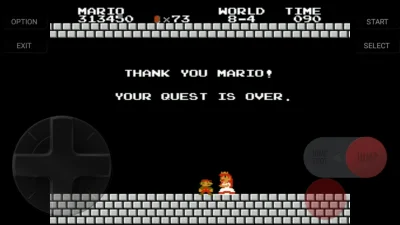 lubielizacosy - Pierwszy raz przeszedłem Mario. Zauwazcie ze ksiezniczka jest wyzsza ...