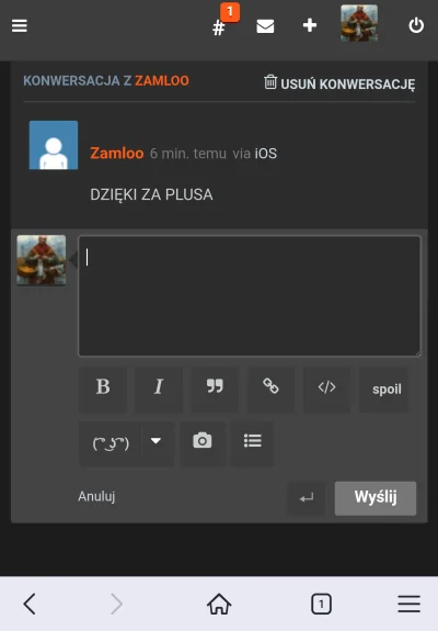 a.....1 - Szanujcie @zamloo, pelna kulturka i za plusa dziekuje. Polecam tego uzytkow...