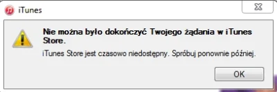 ciacheo - Mirki działa Wam autoryzacja w itunes? od kilku godzin wyświetla mi info o ...