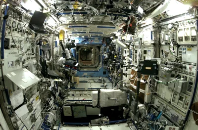 CentrumNaukiKopernik - Tak ISS wygląda w środku, jakby ktoś się zastanawiał nad różni...