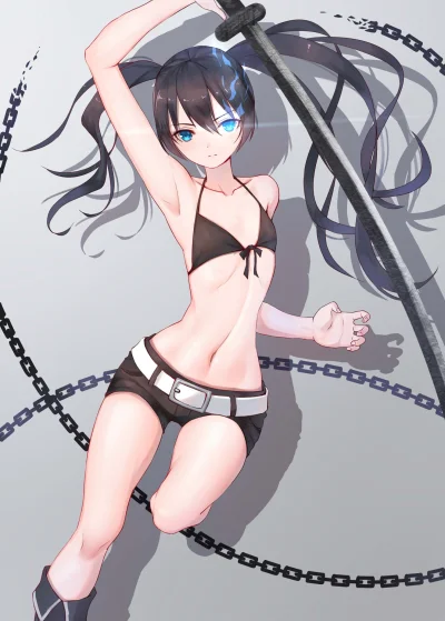 bakayarou - #randomanimeshit #blackrockshooter #chains #girlsandsword #