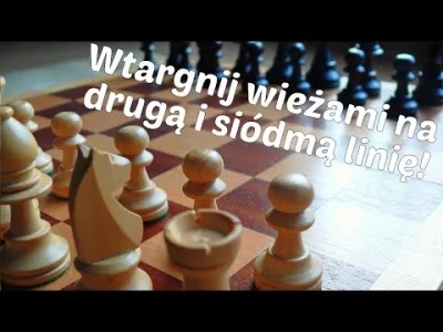 szachmistrz - @szachmistrz: Wtargnij wieżami na drugą i siódmą linię!
#szachy ##!$%@...