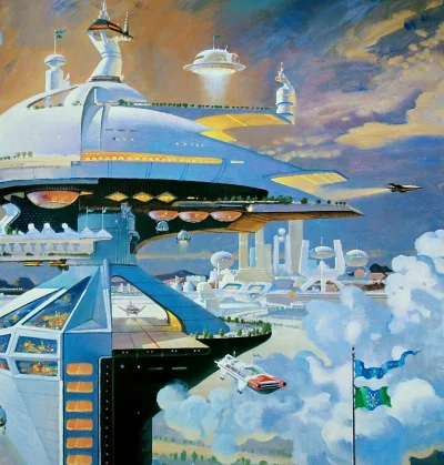 d.....4 - Robert McCall 

#scifiart trochę #obrazyufo #rmccall