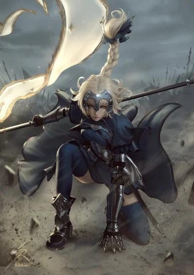 bakayarou - #randomanimeshit #fate #fategrandorder #jeannedarc #zakolanowkianime #ani...